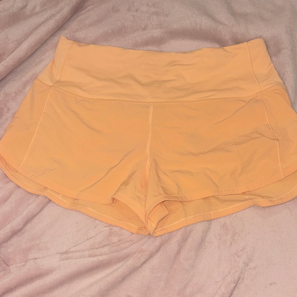 lululemon athletica Women's light Orange Athletic Shorts